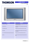 Thomson 32" X-Flat 100Hz 16/9 TV