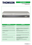 Thomson Combined DVD player and HiFi VCR with showview