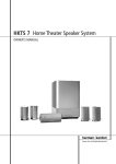 AKG Home Cinema Speaker System HKTS 7