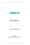 Asrock K7VT6-C motherboard
