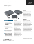 IBM E400 Projector - Europe TopSeller