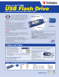 Verbatim Store 'n' Go PRO USB Flash Drive - 1GB