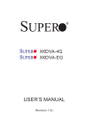 Supermicro X6DVA-4G XEON