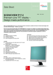 Fujitsu SCENICVIEW Series P17-2