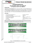 Kingston Technology ValueRAM 2GB 400MHz DDR2 ECC Registered CL3 DIMM (Kit of 2) Dual Rank, x8