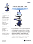 Ergotron Mobile Series StyleView Notebook Cart