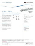 Allied Telesis AT-TRAY1 rack accessory