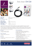 Sitecom USB 2.0 to USB 2.0 network cable 4m