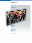 Sony PFM-42X1N 1024x768 XGA