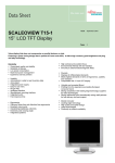 Fujitsu SCALEOVIEW FSC T15-1