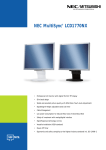 NEC MultiSync® LCD1770NX (black)
