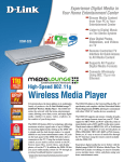 D-Link Medialounge Wless Media Player