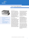 3com Router 6000 Router Processing Unit