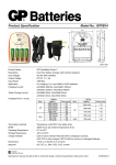 GP Batteries Premium Series GP PowerBank Smart 2 Model No.: GPPB14