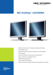 NEC LCD1960NXi-BK MONITOR TFT 19 1280*1024@75HZ SIPS-PANEL HGT.INSTELB