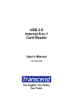 Transcend Internal Multi-Card Reader