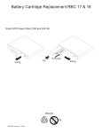 APC Replacement Battery Cartridge #18