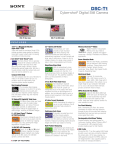 Sony DSC-T1 compact camera
