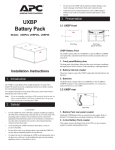 APC Replacement Battery Cartridge #13