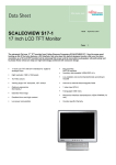Fujitsu SCALEOVIEW S17-1 Silver Line
