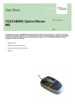 Fujitsu TOUCHBIRD Optical Mouse MB