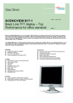 Fujitsu SCALEOVIEW Series B17-1 17IN TFT ANA