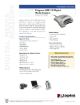 Kingston Technology Card Reader 6-in-1 USB 2.0 High-Spd