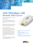 Axis Officebasic printserver USB