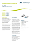 Allied Telesis 1000LX Gigabit Interface Converter (GBIC), 10km