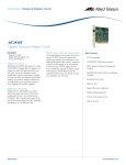 Allied Telesis PCI 64-bit ACPI Adapter Card