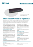 D-Link WORKGROUP FIREWALL 1LAN