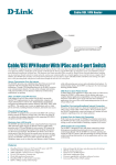 D-Link Broadband VPN / NAT Router