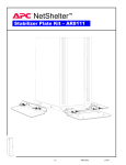 APC NetShelter EP Stabilizer Plate Kit