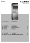 Severin KS 9862 fridge-freezer