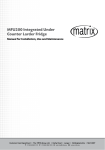 Matrix Appliances MFU200 refrigerator