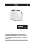Sencor STS 2708RS toaster