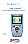 Platinum TCB360K1 cable network tester