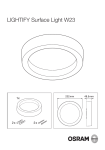 Osram LIGHTIFY Surface Light W 23