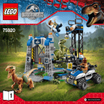 Lego Jurassic World Raptor Escape 394pc(s)