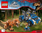 Lego Jurassic World T. rex Tracker 520pc(s)