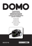 Domo DO7271S vacuum cleaner