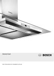 Bosch DWA064W51B cooker hood