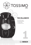 Bosch TAS2002GB coffee maker