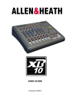 Allen & Heath XB-10 DJ mixer