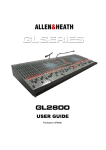 Allen & Heath GL2800-24 DJ mixer