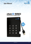 iStorage diskG SSD AES 256-bit 750GB