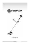 Fieldmann FZS 4003 B grass trimmer