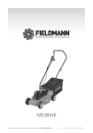 Fieldmann FZR 2010-E lawnmower