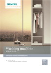 Siemens WM14Y891GB washing machine