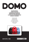 Domo DO7276S vacuum cleaner